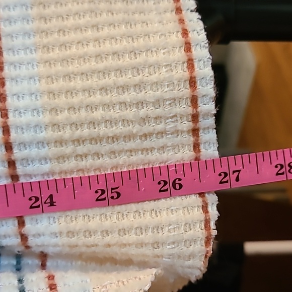 Urban Outfitters Out From Under Jojo Oversized Thermal Button-Front Top Size Med - Picture 10 of 14